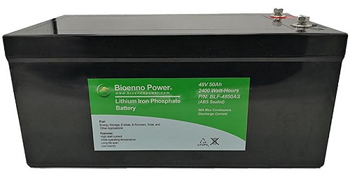 48V 50Ah LiFePO4 battery
