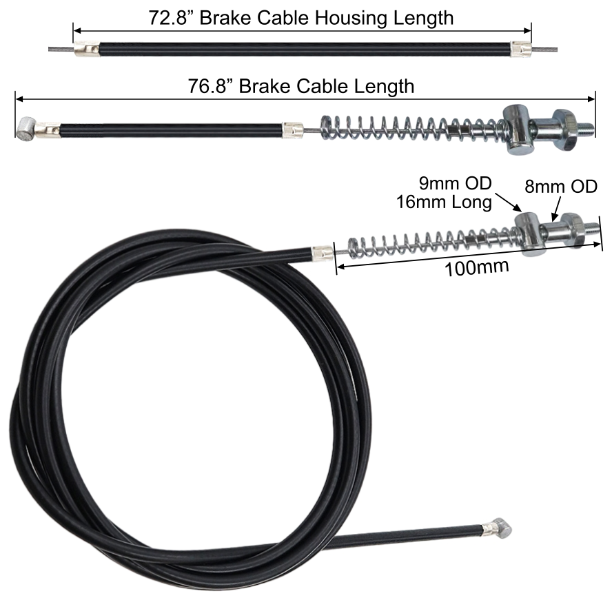 Electric Scooter Brake Cables