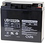 12 Volt 22Ah Bolt Down Electric Scooter Battery