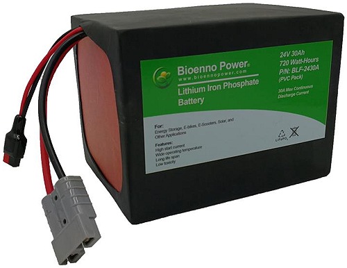 LiFePO4 24 Volt 30Ah Battery 