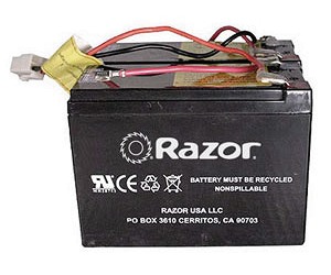 razor electric scooter battery